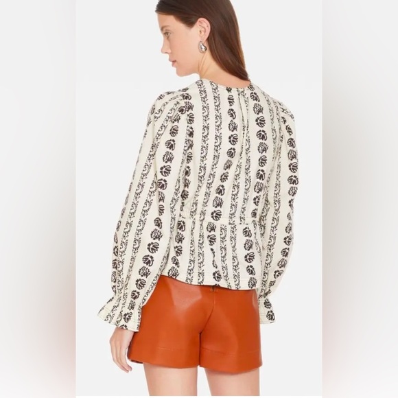 NWT Marie Oliver Morgan Top Ivy Rows XXS - Picture 3 of 8